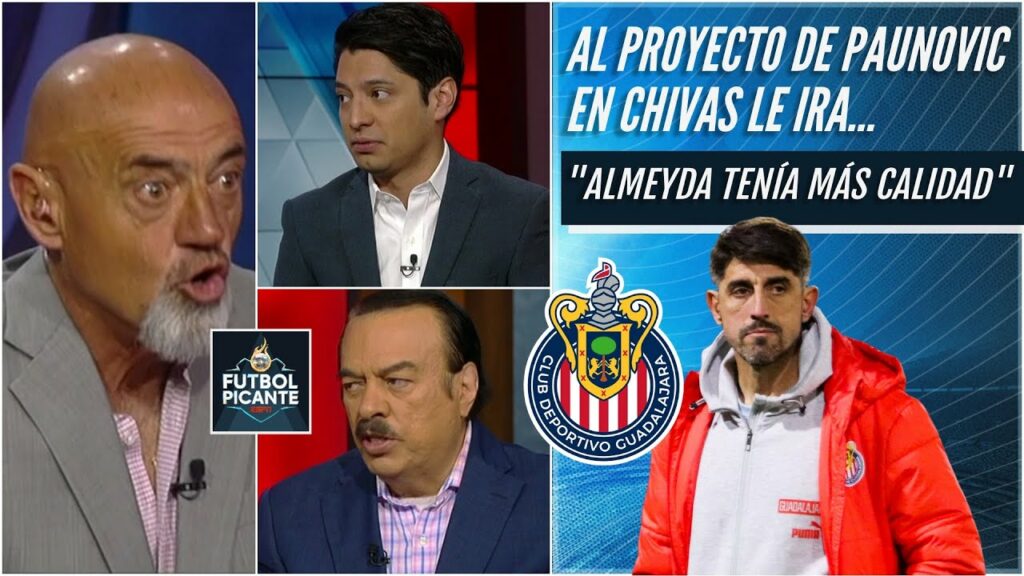 CHIVAS con Paunovic, un proyecto cuesta arriba. La mesa CUESTIONA a Alexis Vega | Futbol Picante CHIVAS con Paunovic, un proyecto cuesta arriba. La mesa CUESTIONA a Alexis Vega | Futbol Picante