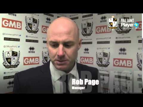 POST-MATCH: Rob Page Pleased With Current Home Form