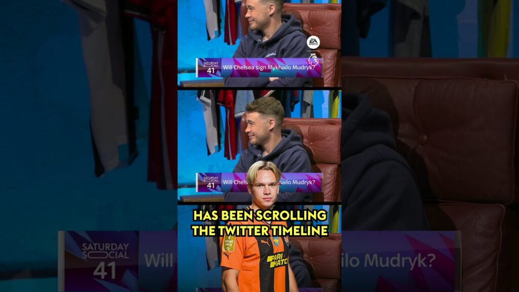 Will Chelsea HIJACK the Mudryk to Arsenal deal? 👀 #saturdaysocial #shorts #roryjennings