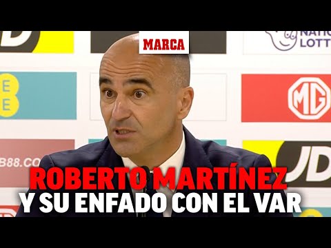 Lo que muchos piensan, Roberto Martínez lo dice: "Las líneas del fuera de juego son cómicas" I MARCA