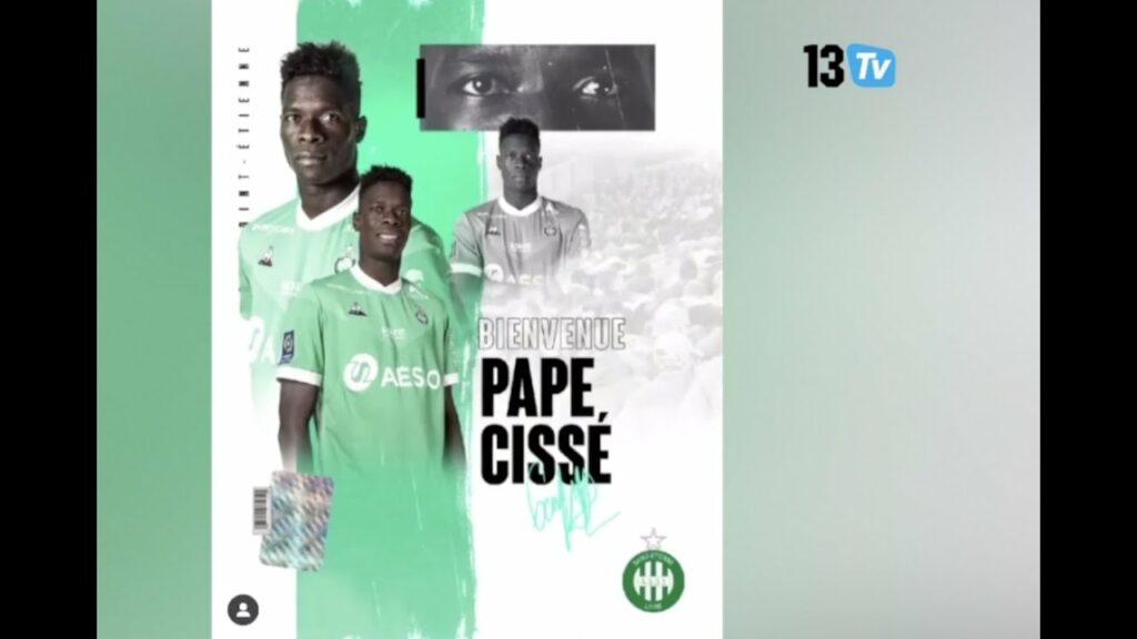 Les Premiers pas de Pa Abou Cissé à St Etienne!