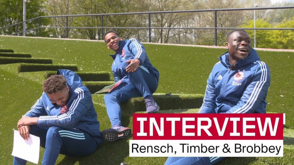 Brobbey, Rensch & Timber | 'We hebben deze teamgeest sinds de jeugd al'