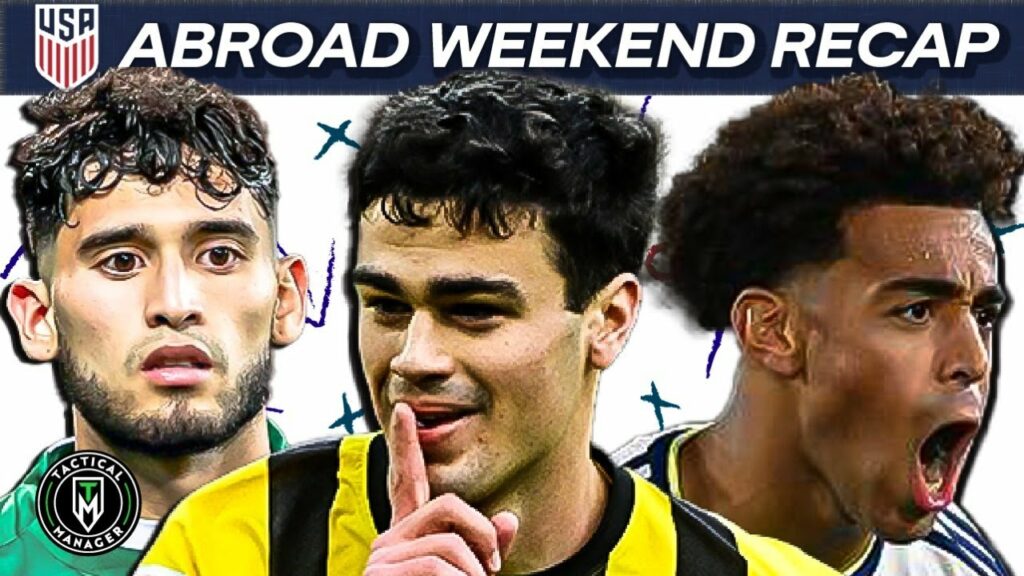 Tyler Adams DOMINANT | Gio Reyna SCORES |  Pepi gets an ASSIST | USMNT Abroad