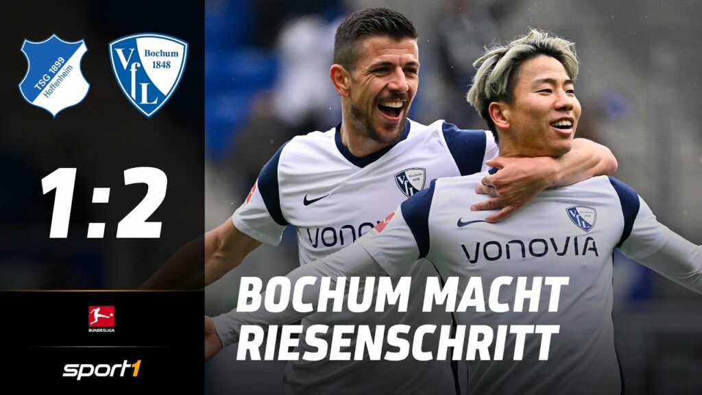 Hoffenheim – Bochum 1:2 | Highlights Bundesliga 28. Spieltag | SPORT1