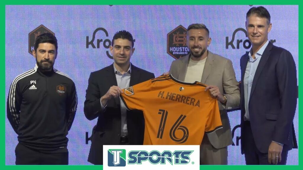 El MOMENTO en que Héctor Herrera es PRESENTADO con el Houston Dynamo