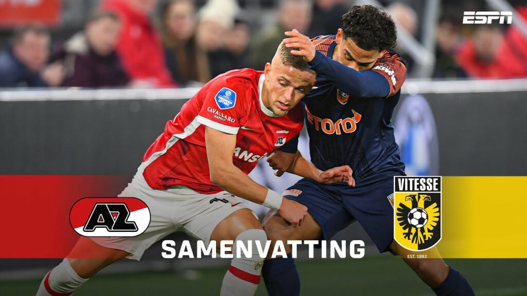 ☄️ FANTASTISCHE goal PAVLIDIS genoeg voor TITELKANDIDAAT AZ?! | Samenvatting AZ - Vitesse