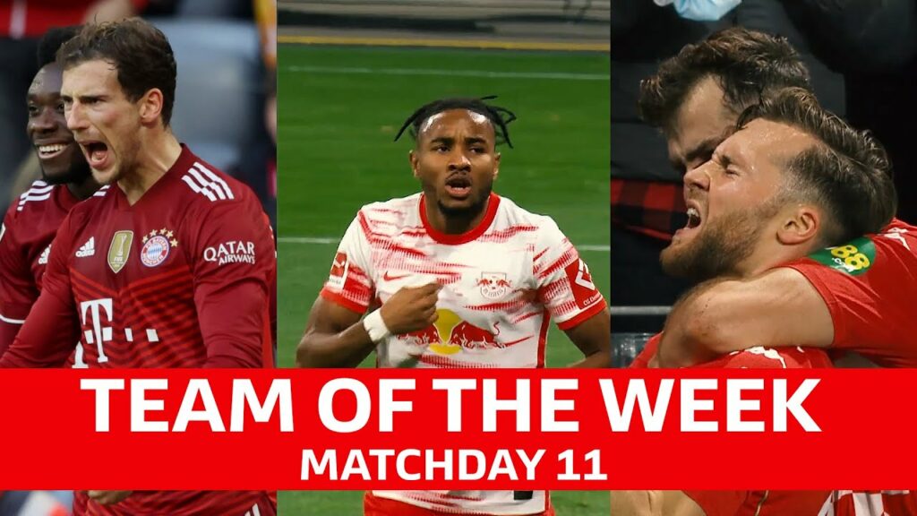 Bundesliga | Goretzka, Nkunku, Widmer & More | Team of The Week Matchday 11