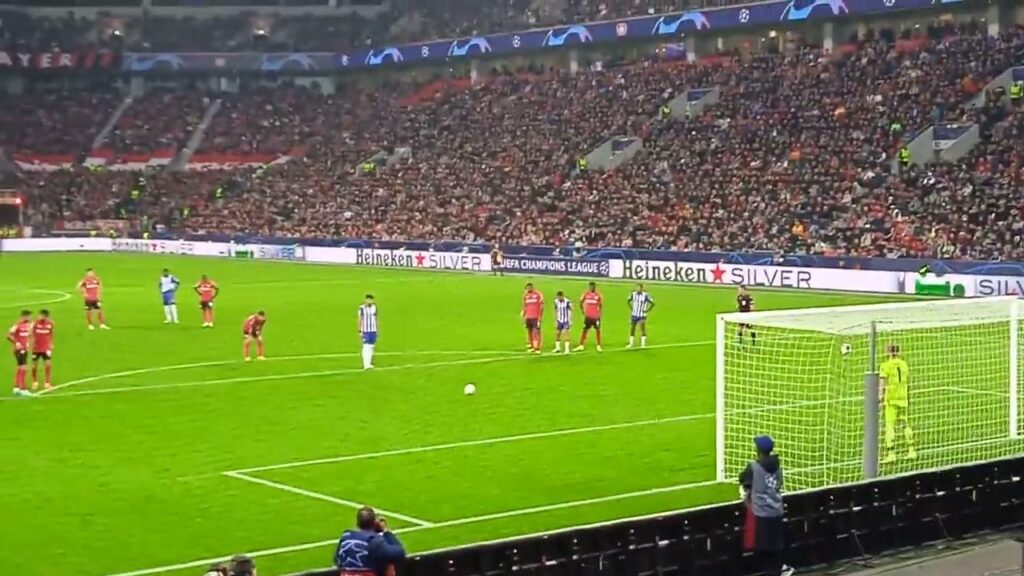 Goal Mehdi Taremi. Leverkusen vs Porto. UEFA Champions League @SisuGabriel