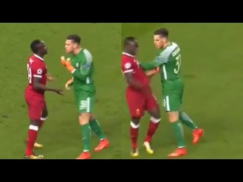 Sadio Mane vs Ederson Fight