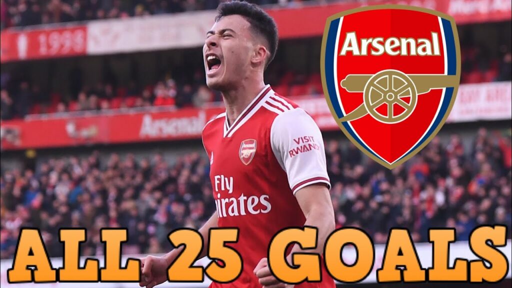Gabriel Martinelli - All 25 Goals for Arsenal so far - 2019-2023