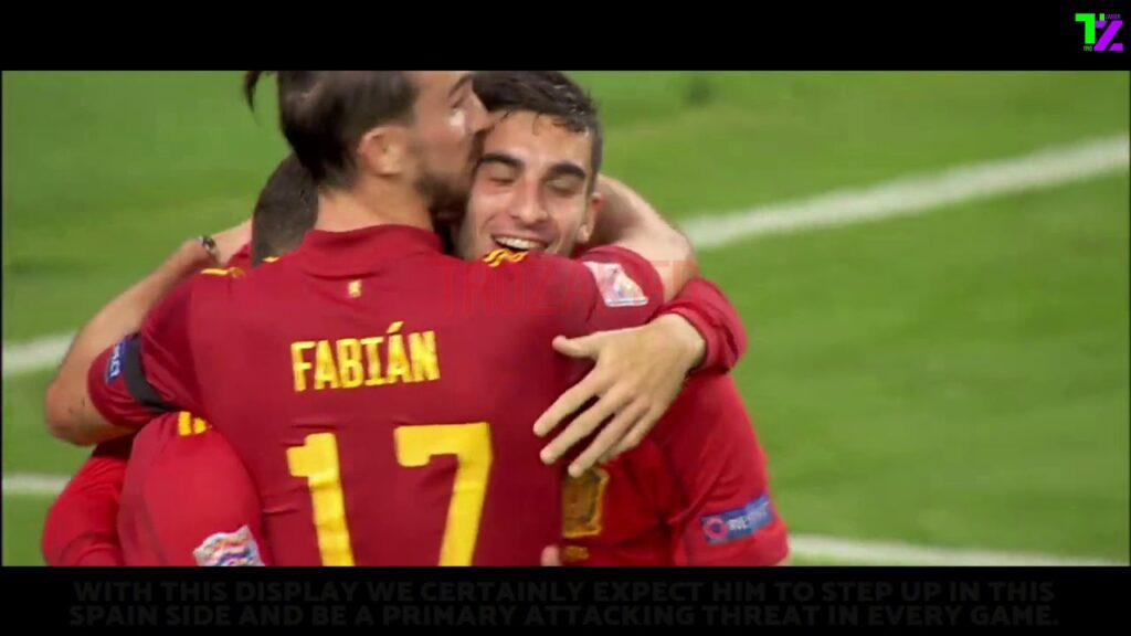 Ferran Torres Bags A Hat-Trick Against Germany | 1080 HD