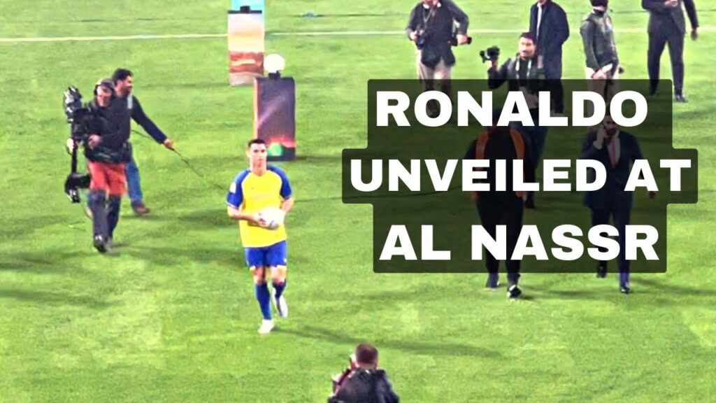Ronaldo's Official Unveiling at Al Nasser Saudi Arabia