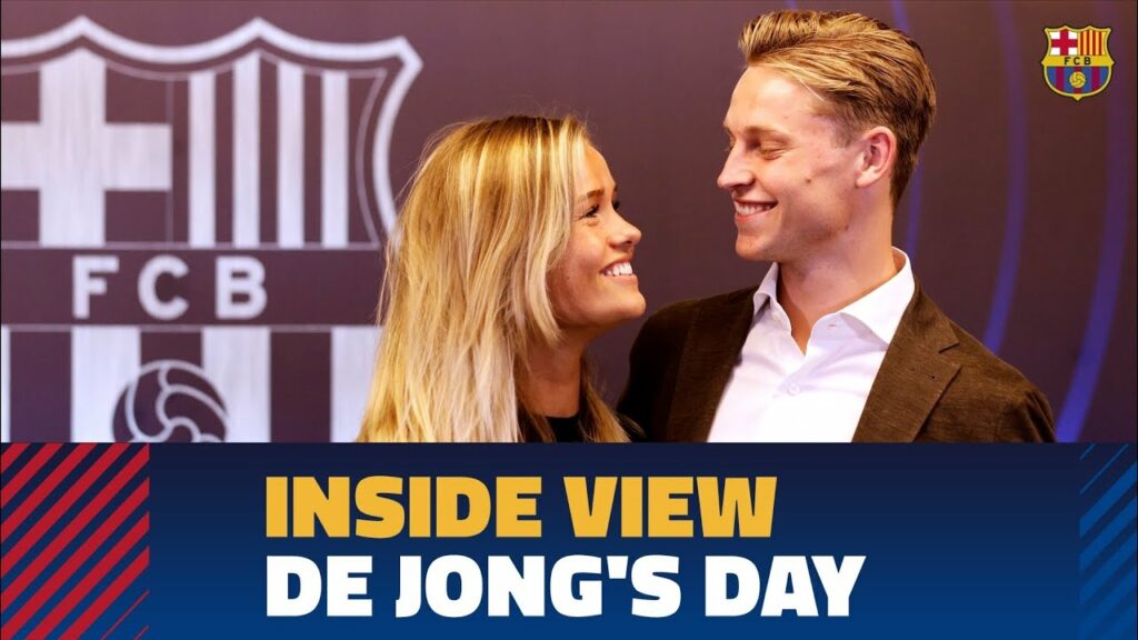 [BEHIND THE SCENES] Frenkie de Jong's presentation from the inside