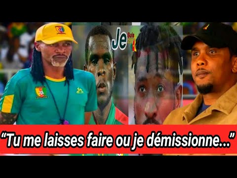 🇨🇲 Guerre dans la tanière : Rigobert Song prend les commandes et affronte Samuel Eto'o, ça chauffe