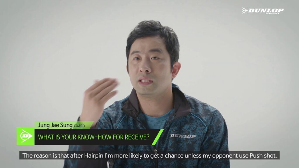 How to hit Receive shot? | Badminton Lesson with Jung Jae Sung #10