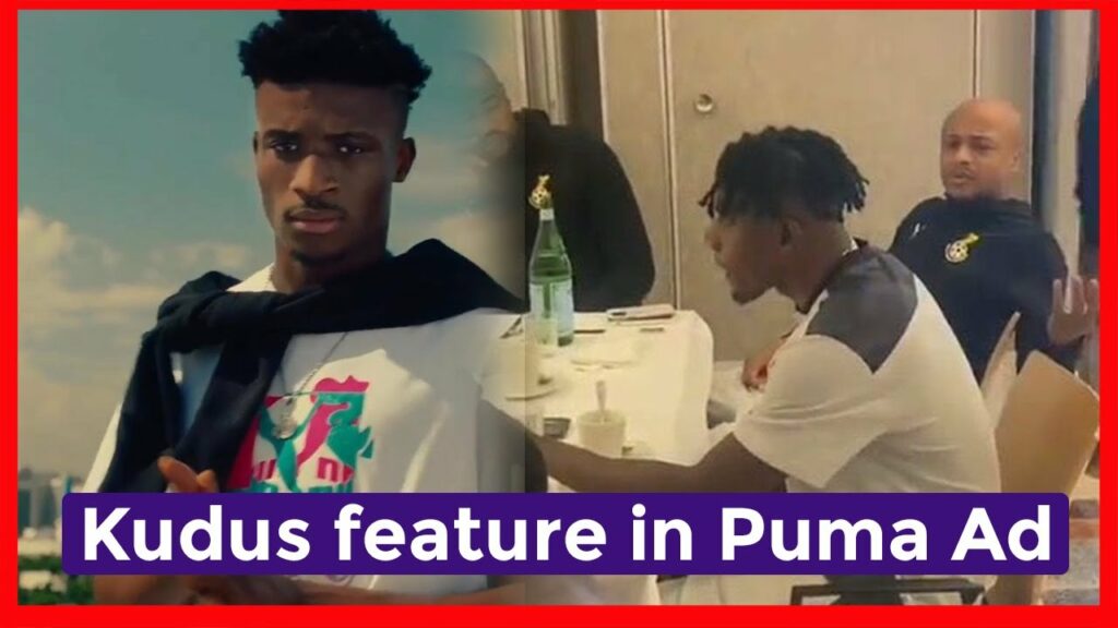KUDUS FEATURES IN BLACK STARS PUMA AD AHEAD OF BRAZIL GAME, SALISU DINES WITH TEAM & BRAZIL XI