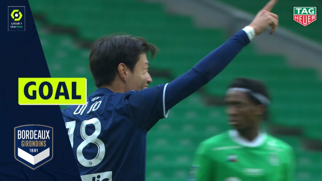 Goal Ui Jo HWANG (9' pen - FC GIRONDINS DE BORDEAUX) ASSE - GdB (4-1) 20/21