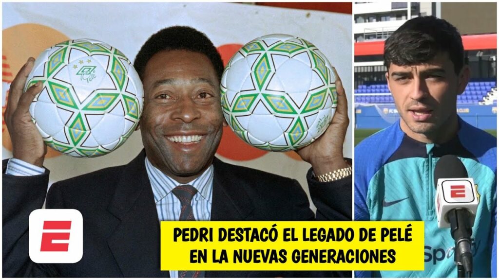 Pedri se rinde ante Pelé: "Con la muerte de Pelé se muere una parte del fútbol mismo" | La Liga