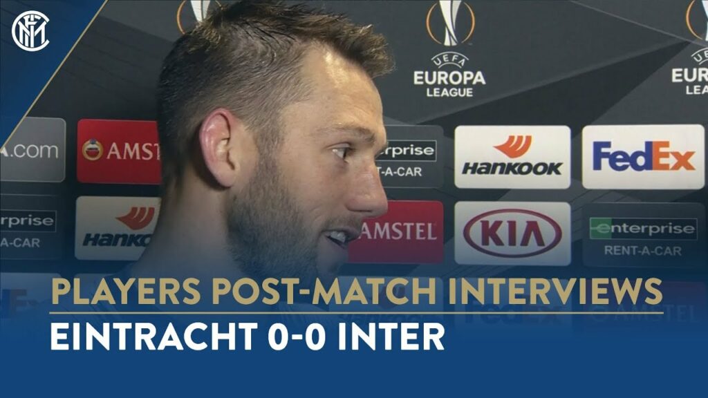 EINTRACHT 0-0 INTER | STEFAN DE VRIJ INTERVIEW: "It's important not to have conceded"