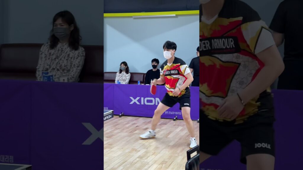 백핸드 포핸드 마무리 조현우 관장님