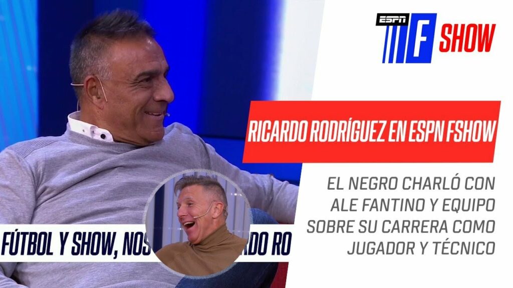 ¡Alejandro Fantino y una noche a PURO FÚTBOL en #ESPNFShow con Ricardo Rodríguez!