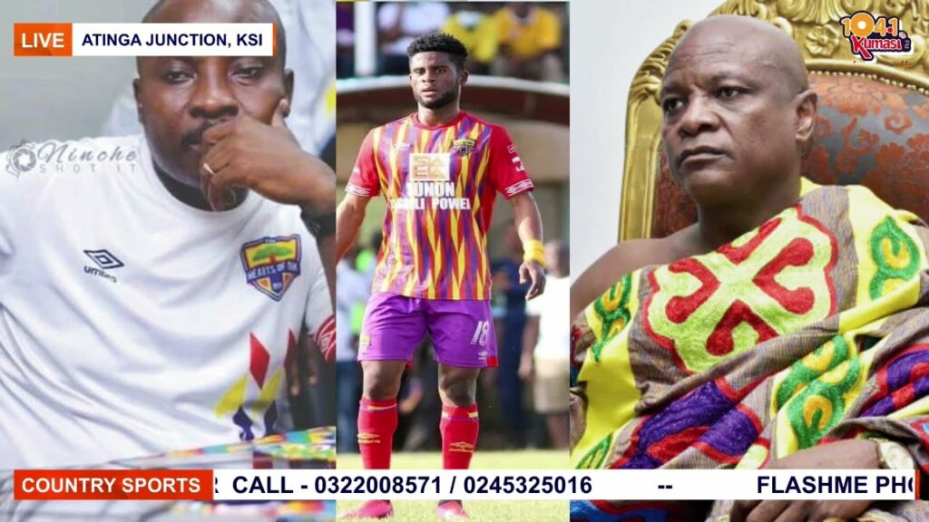 JUSTIN: AFRIYIE BARNIE WON'T KICK BALL FOR HEARTS AGAIN  -  Afriyie Barnieh should be VERY CAREFUL