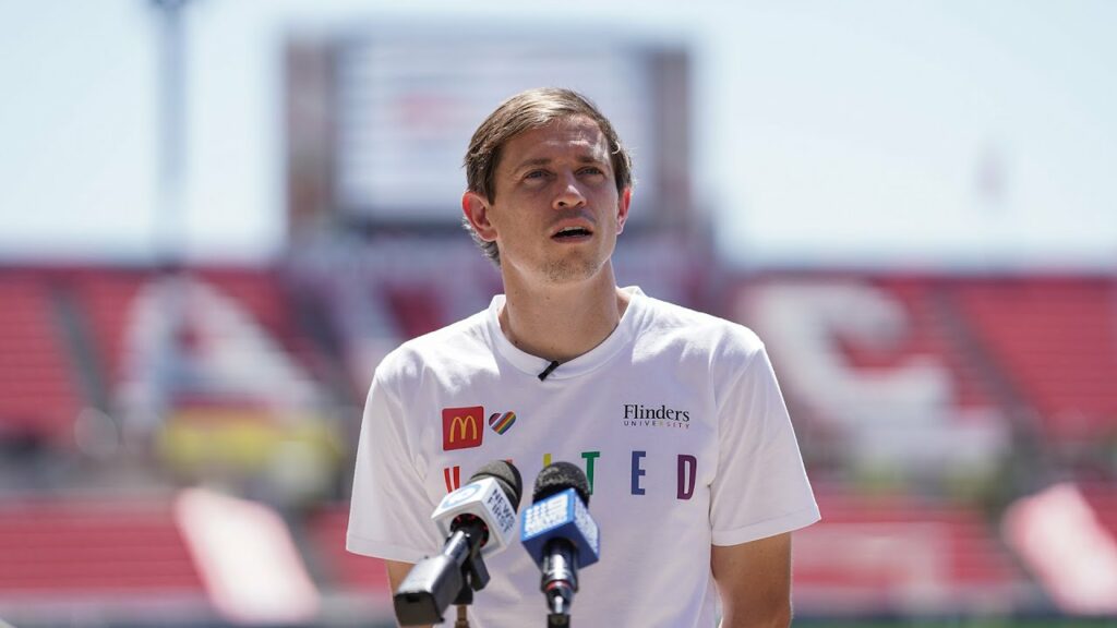 Craig Goodwin | Press Conference | Adelaide United v Central Coast Mariners