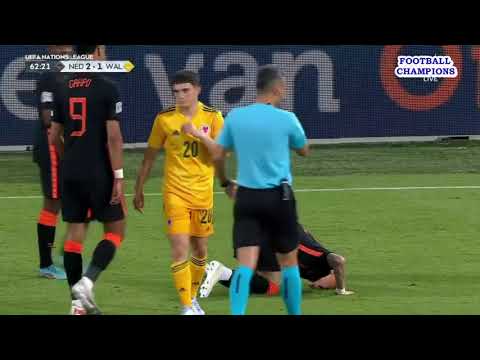 Noa Lang ist unglaublich schwer gefallen, Niederlande-Wales, UEFA Nations League 2022