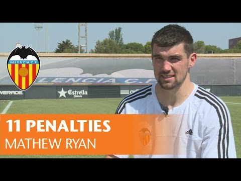 VALENCIA CF: 11 Penalties to Mathew Ryan