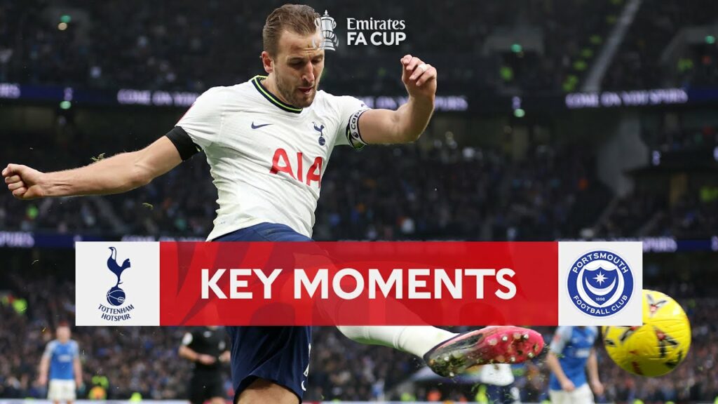 Tottenham Hotspur v Portsmouth | Key Moments | Third Round | Emirates FA Cup 2022-23