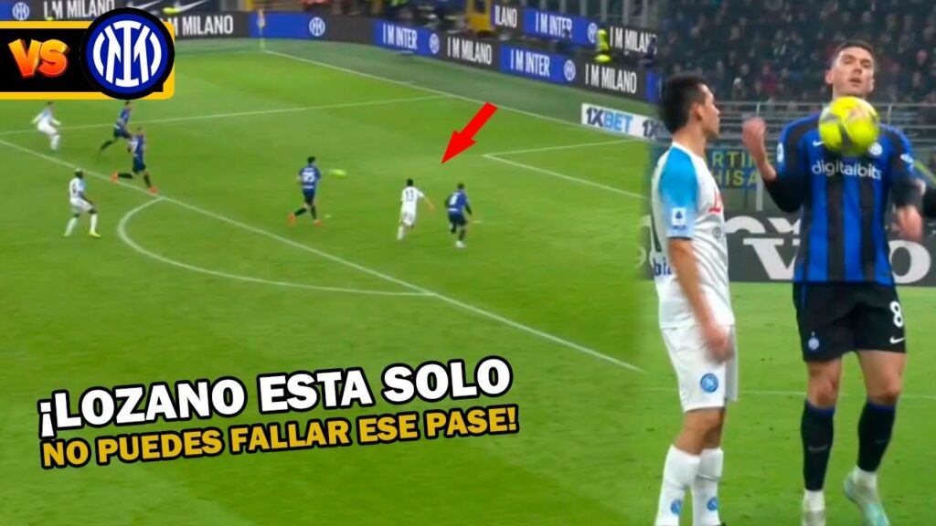 Hirving Lozano vs Inter de Milan Hirving Lozano vs Inter de Milan
