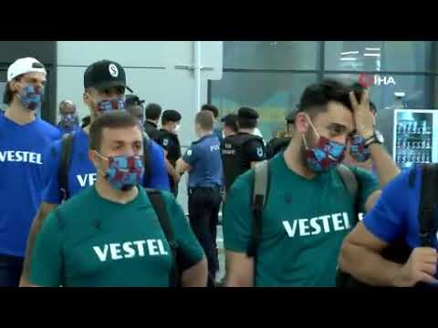 Trabzonspor İstanbul’a geldi! | Ziraat Türkiye Kupası