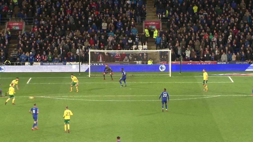 JUNIOR HOILETT GOAL v NORWICH
