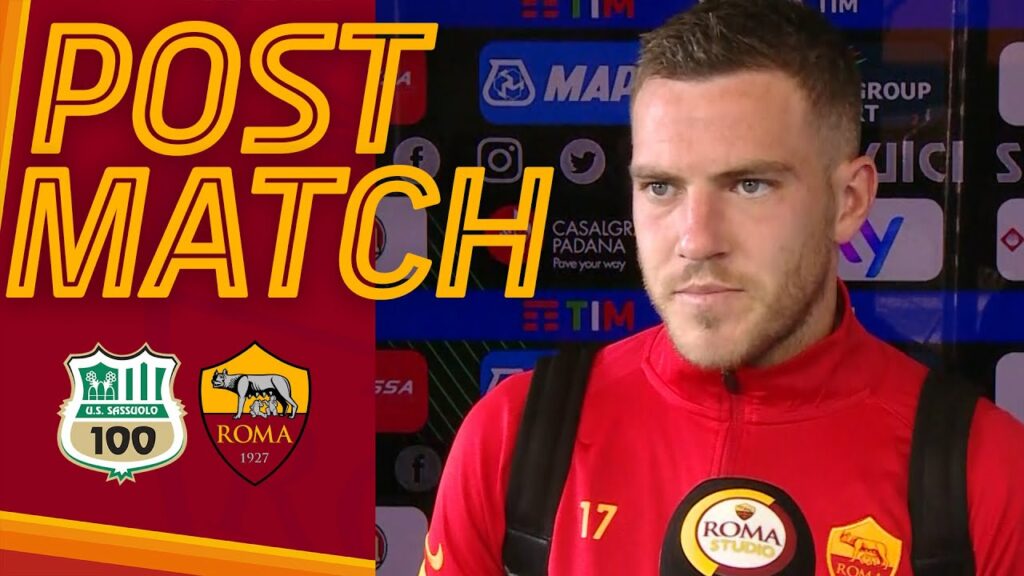 SASSUOLO - ROMA POST MATCH | Jordan Veretout