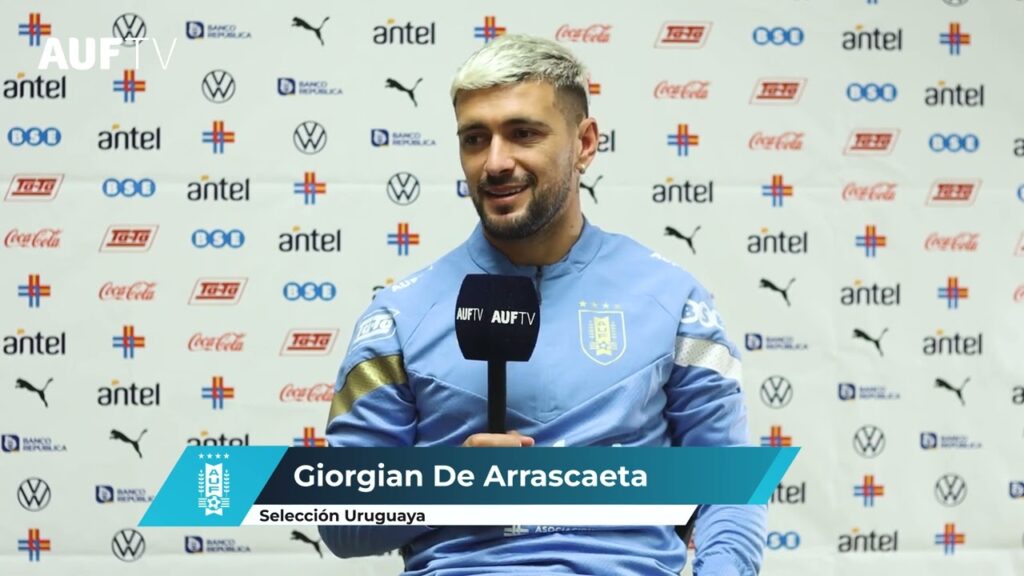 ENTREVISTA A GIORGIAN DE ARRASCAETA SELECCION URUGUAYA