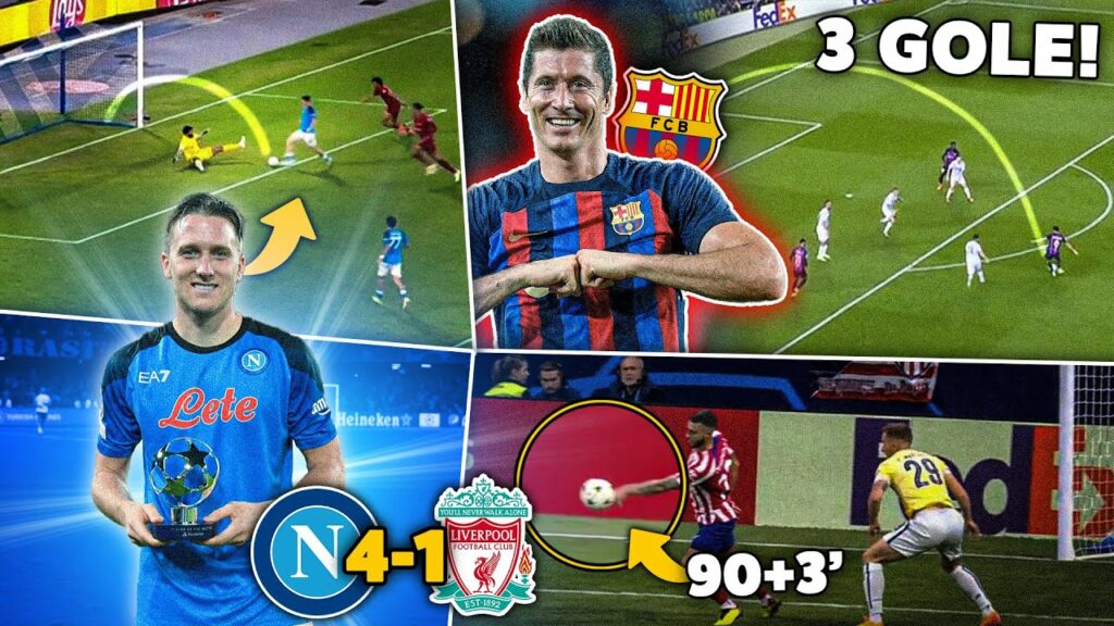 Piotr Zieliński UPOKORZYŁ Liverpool! HATTRICK Lewandowskiego! Szalony mecz ATLETICO | LANDRI