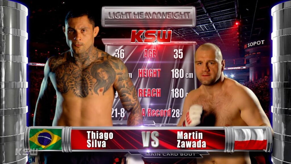 KSW Free Fight: Martin Zawada vs Thiago Silva | KSW 58
