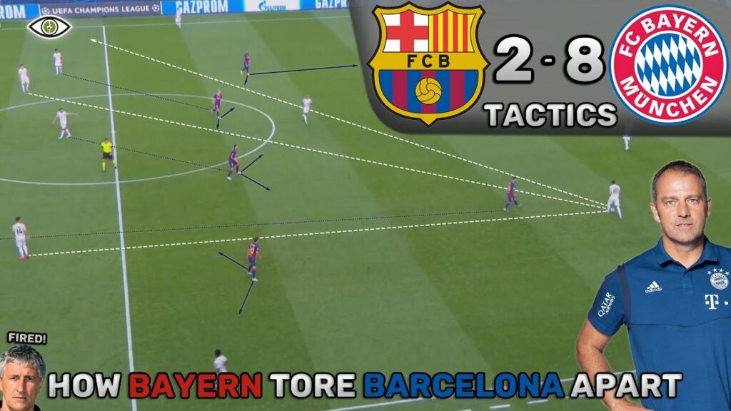 How Bayern Tore Barcelona Apart: Barcelona 2-8 Bayern Munich - Tactics (Analysis + Highlights)