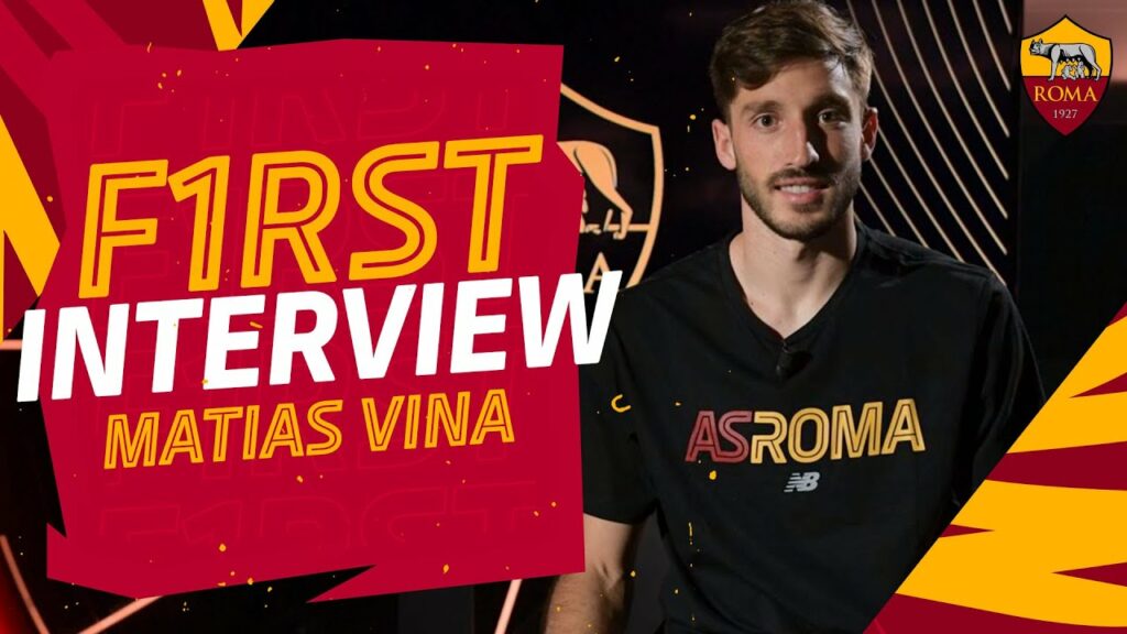 BENVENUTO MATIAS! 🇺🇾 | La prima intervista di Vina in giallorosso