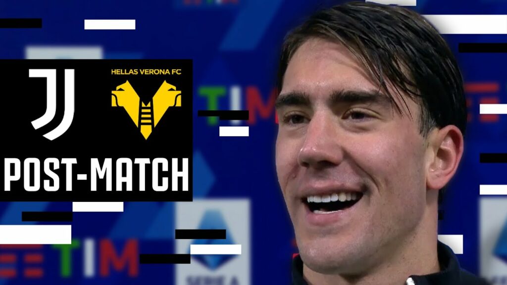 Dušan Vlahović: "I'm Here to do my Best!" | Juventus 2-0 Hellas Verona | Post-Match Interview