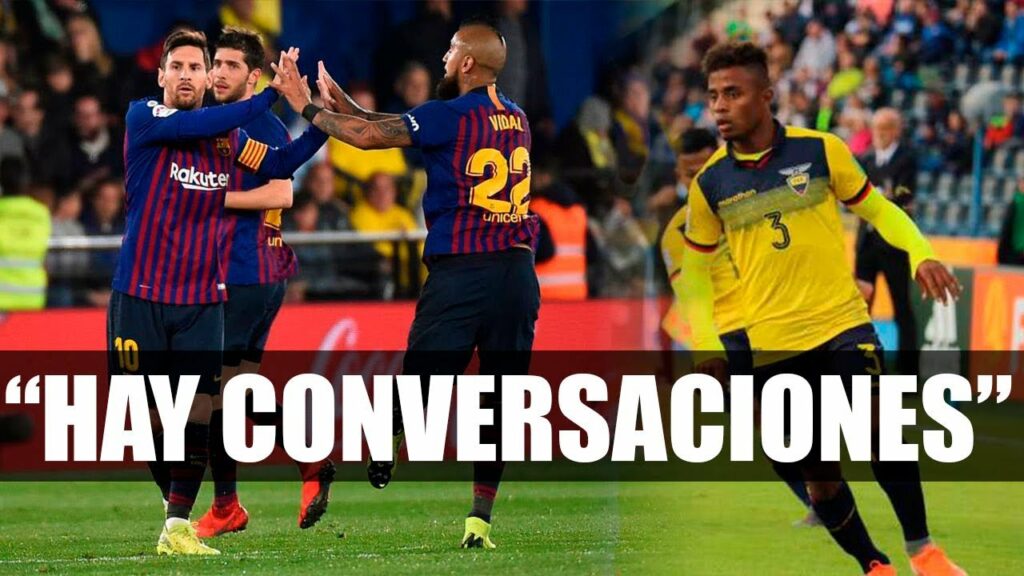 Diego Palacios en la mira del FC Barcelona | Danny Walker presidente de Aucas lo confirma