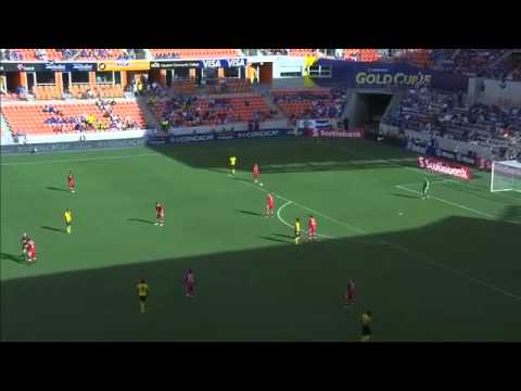 Yellow card CAN - No.14 @samuelpiette  #GoldCup2015 #CopaOro2015 @ItsTheJFF @CanadaSoccerEN