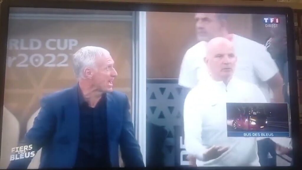 C'était violent entre Deschamps et Marcus Thuram pendant la prolongation face à l'Argentine #shorts