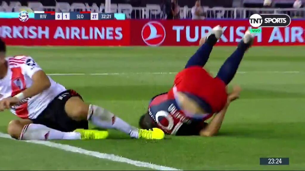 EXPULSIÓN de EXEQUIEL PALACIOS | River 0-1 San Lorenzo