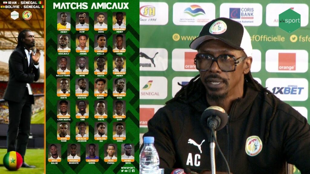 Noah Fadiga, Ismail Jakobs, Pathé Ciss : Aliou Cissé explique ses choix sur la liste !