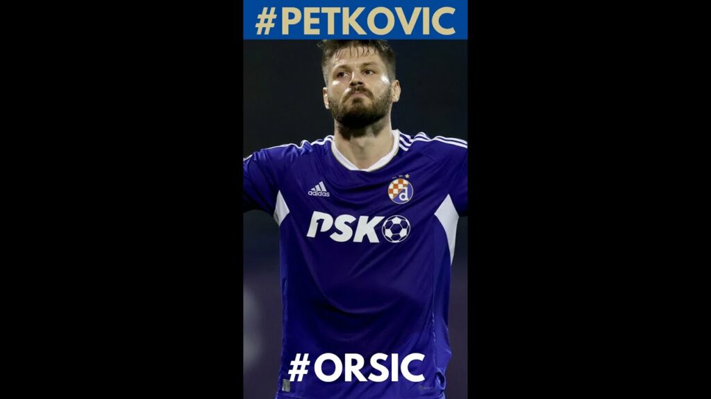 Bruno Petković's spectacular assist to Mislav Oršić vs AC Milan in the Champions League