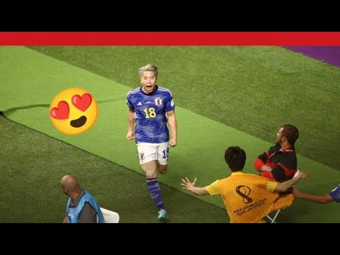 IN PICS! Takuma Asano Goal Celebration Vs Germany (Japan 2 Germany 1) WC Review (23rd November,2022)