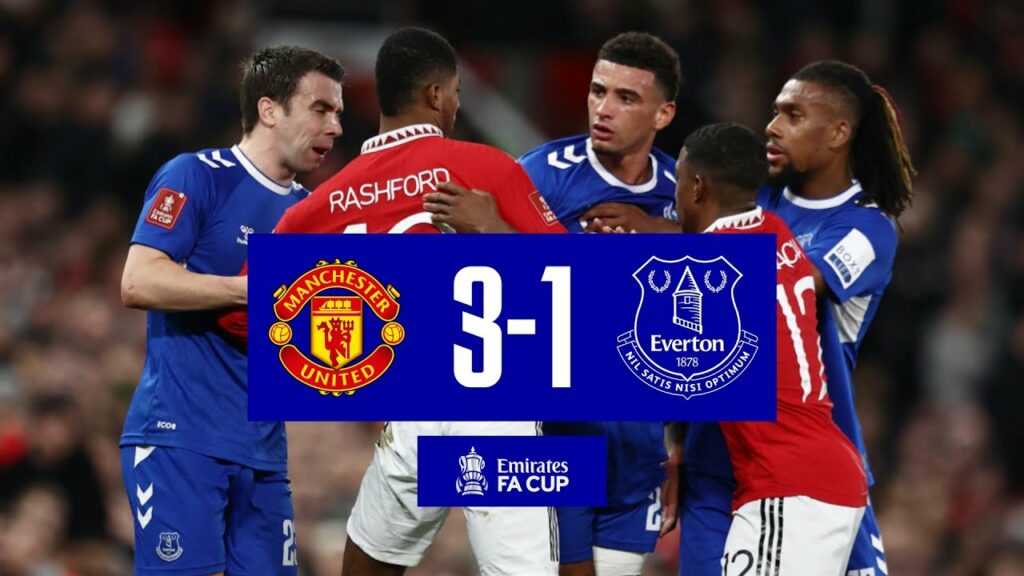 MAN UNITED 3-1 EVERTON | FA Cup highlights