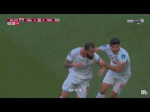 Iran Fans Celebrates After Rouzbeh Cheshmi Goal Vs Wales (Iran 2 Wales 0) 25th November, 2022 🥰🥰