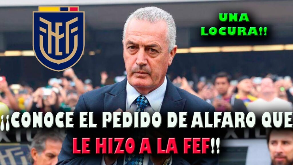 DE NO CREER!!LA CONDICION que puso GUSTAVO ALFARO para RENOVAR en LA SELECCION ECUATORIANA de FUTBOL